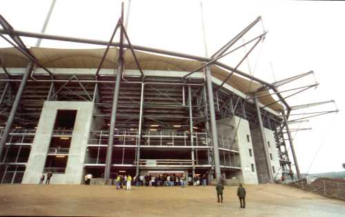 Volksparkstadion Außenansicht
