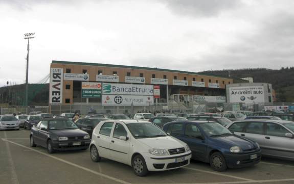 Stadio Communale - Haupttribüne Außenansicht
