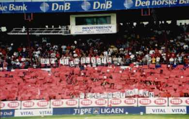 Brann Stadion -  Choreographie nah