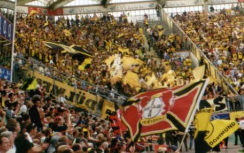 BayArena - Intro Gästefans