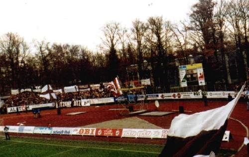 Stadion an der Liebigstraße - Gästefans Teil 1