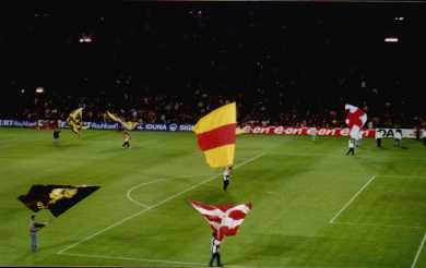 Westfalenstadion - Fahnen-Fans