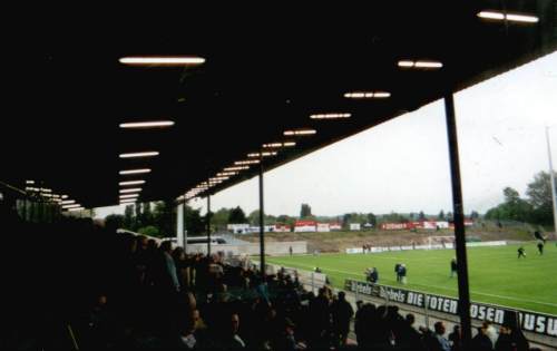 Paul-Janes-Stadion - Blick von der Tribüne