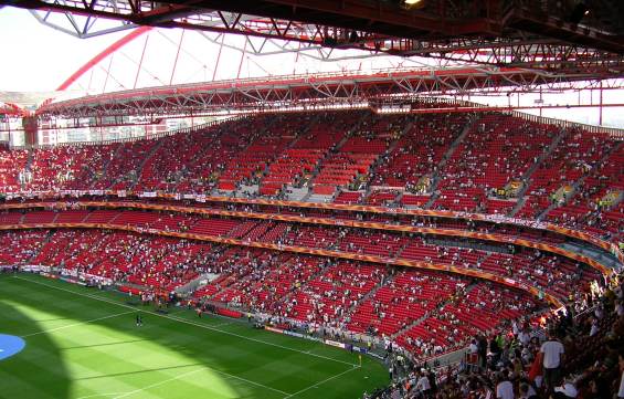 Estádio da Luz Lisboa - Haupttribüne