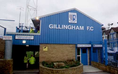 Priestfield Stadium - Eingangsbereich
