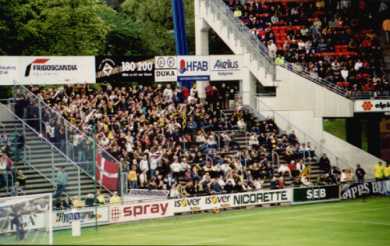 Olympiastadion - AIK-Supporter