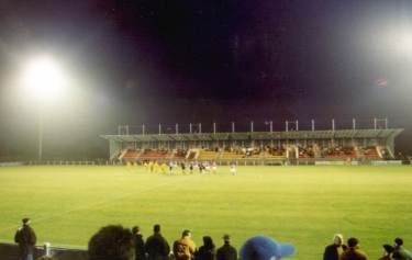 Stade Holleschbierg - Tribüne besetzt