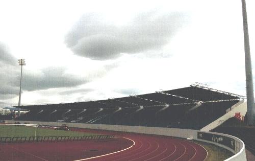 Laugardalsvöllur - Haupttribüne Gegenseite