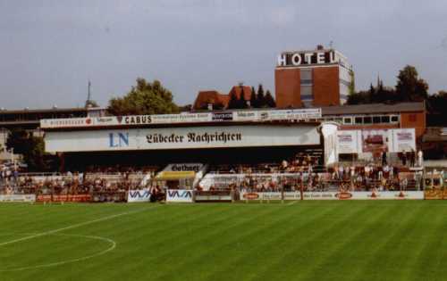 Lohmühle - alte Tribüne