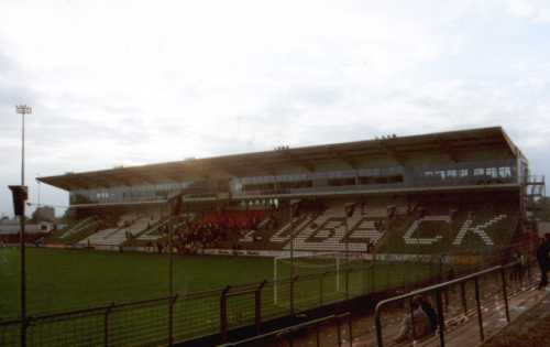 Lohmühle - neue Tribüne