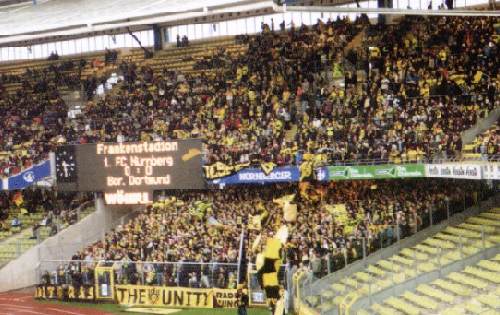 Frankenstadion - Gästekurve
