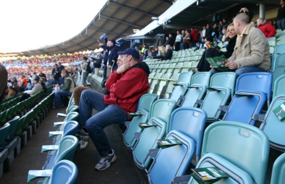 Nya Ullevi - Blick über die Haupttribüne