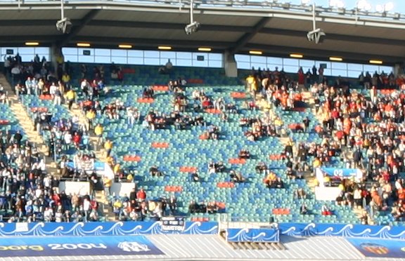 Nya Ullevi - Gegentribüne Details