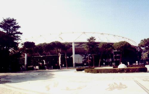 Olympiastadion - Außenansicht
