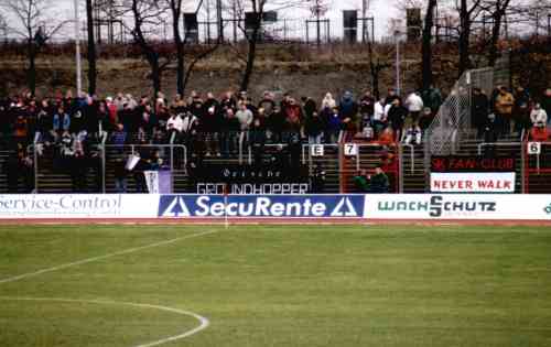 Mommsenstadion (Groundhopper-Fahne)