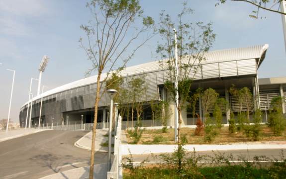 Kaftantzoglou - Außenansicht Tribüne