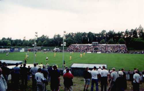 T&oslash;nsberg Gressbane - Trib&uuml;ne voll