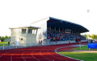 stadion - Tribüne besetzt